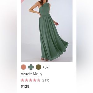 Eucalyptus Azazie Bridesmaid Dress